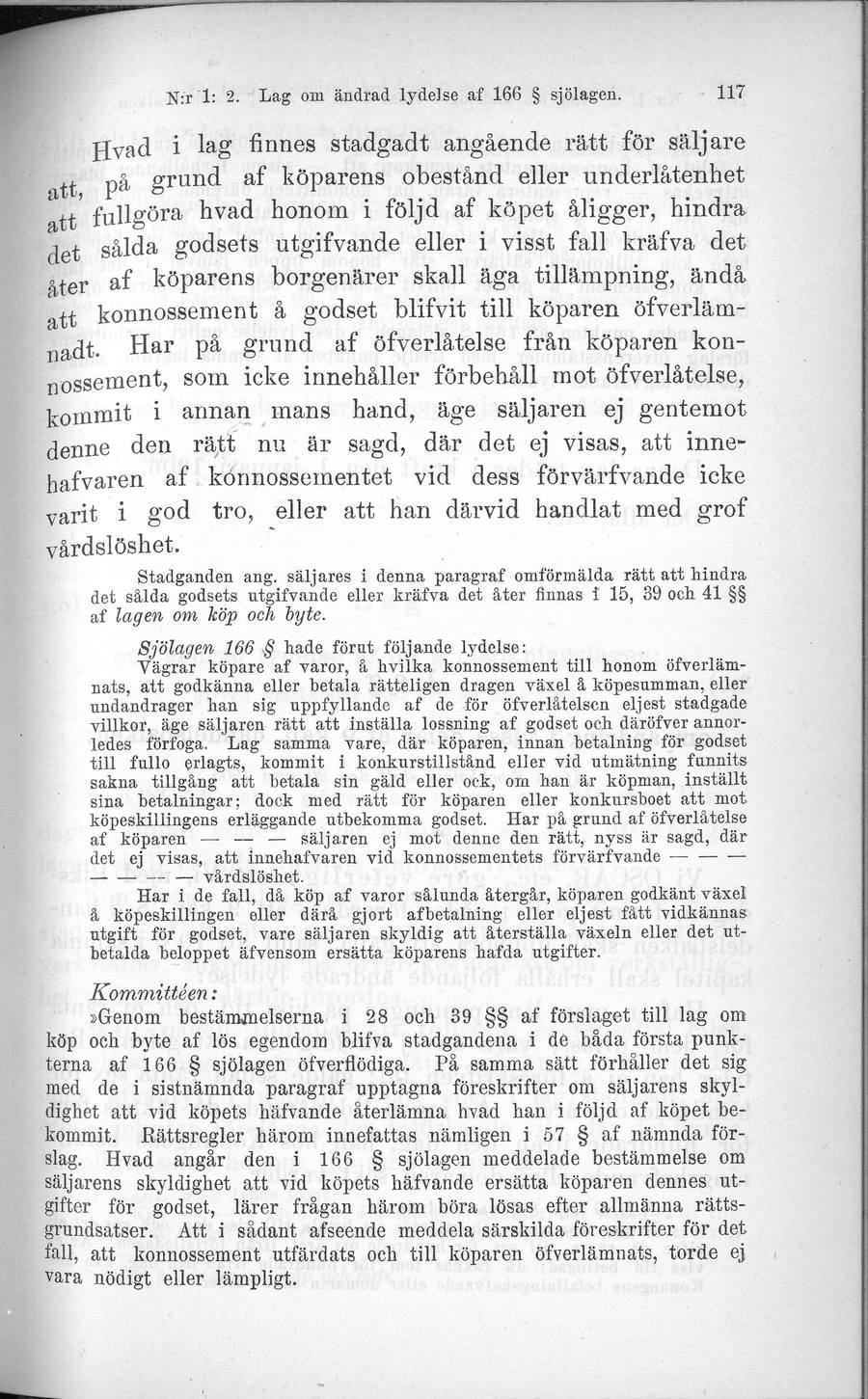 Sidbild, NJA II 1906 nr 1 s. 117