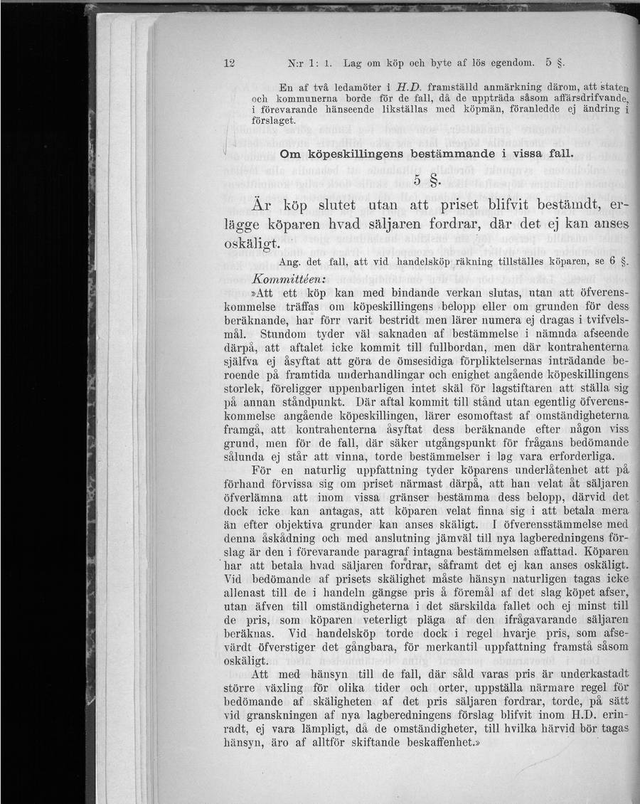 Sidbild, NJA II 1906 nr 1 s. 12