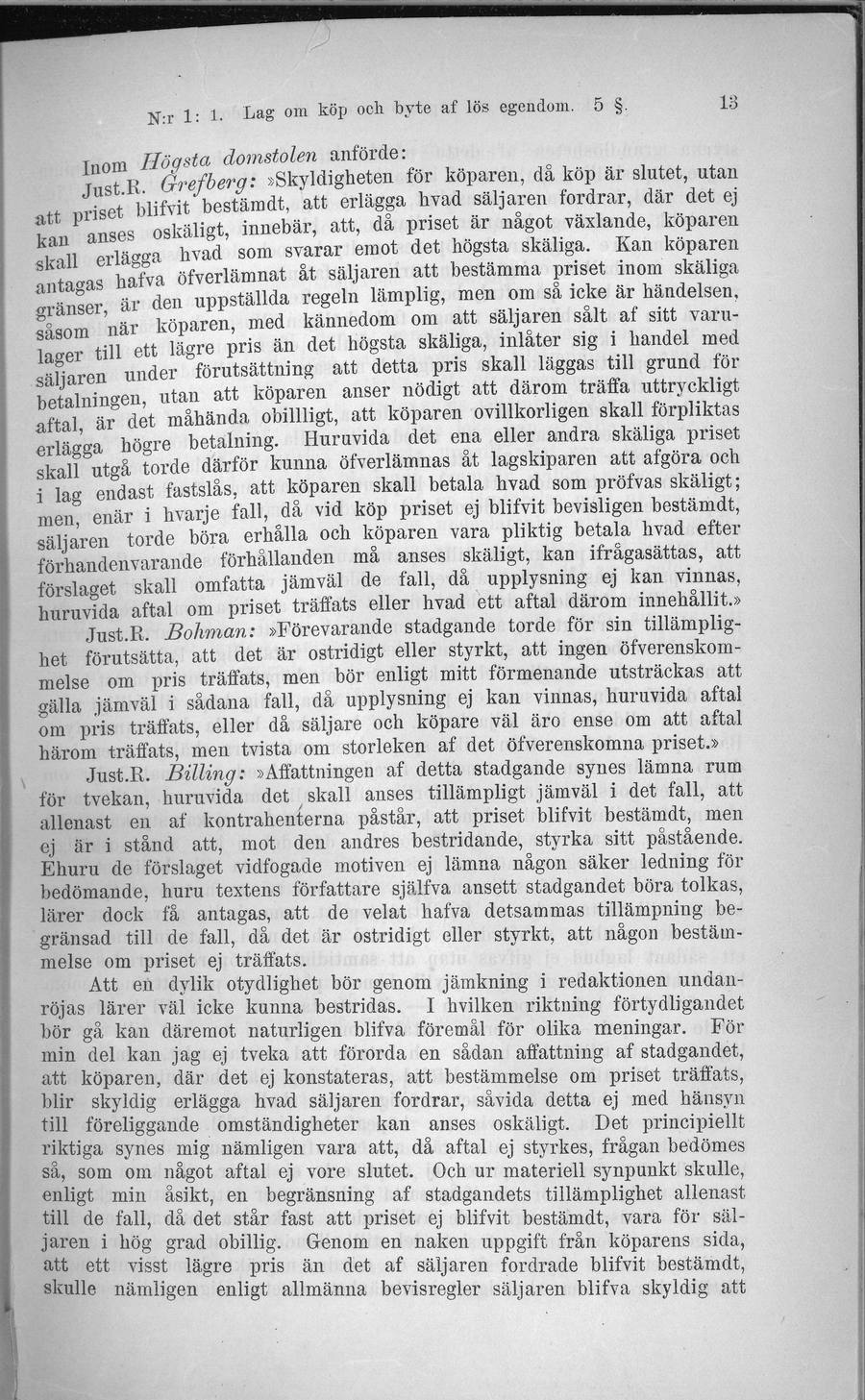 Sidbild, NJA II 1906 nr 1 s. 13