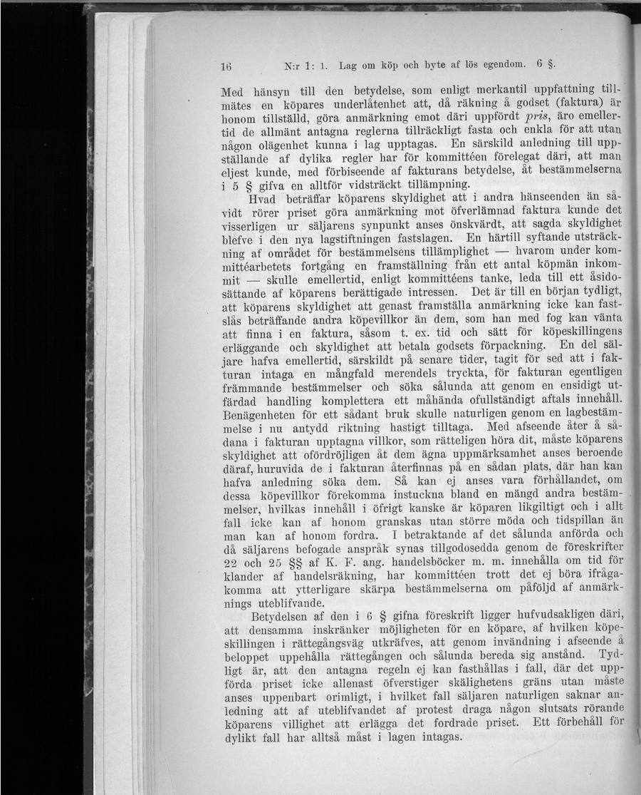 Sidbild, NJA II 1906 nr 1 s. 16