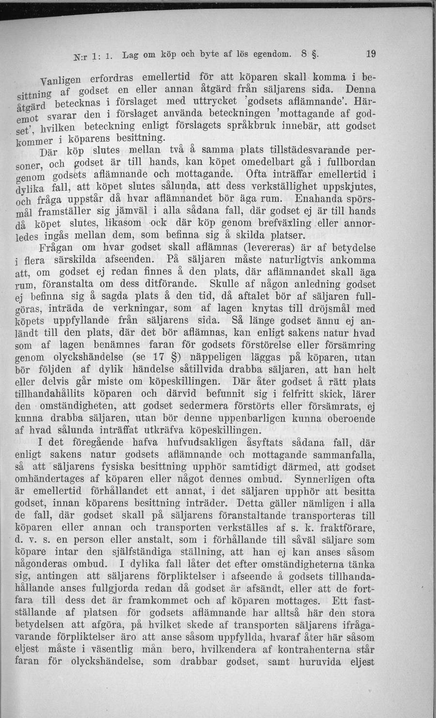 Sidbild, NJA II 1906 nr 1 s. 19