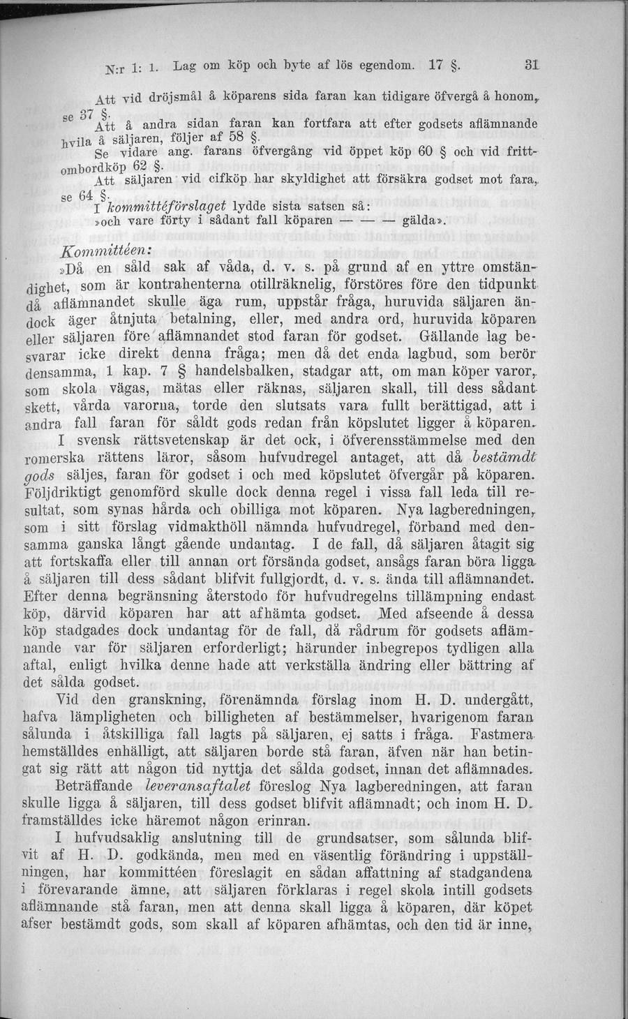 Sidbild, NJA II 1906 nr 1 s. 31