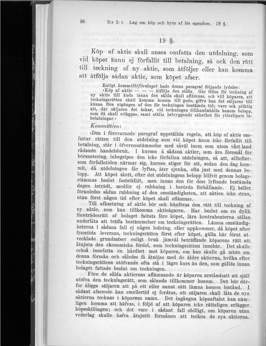 Sidbild, NJA II 1906 nr 1 s. 38