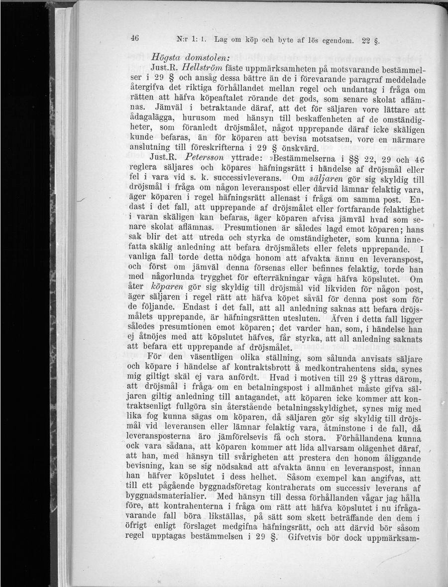 Sidbild, NJA II 1906 nr 1 s. 46