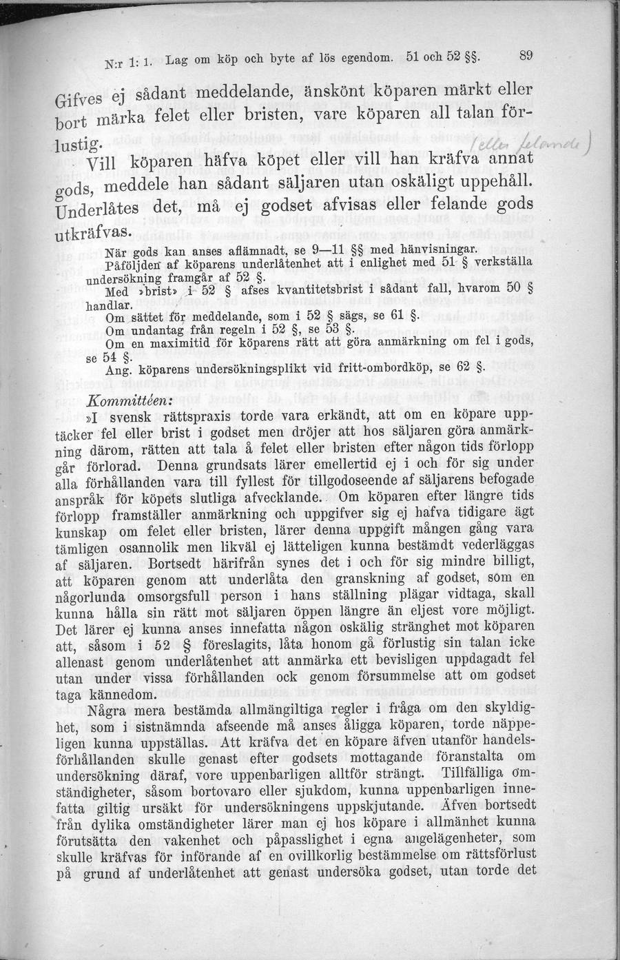 Sidbild, NJA II 1906 nr 1 s. 89
