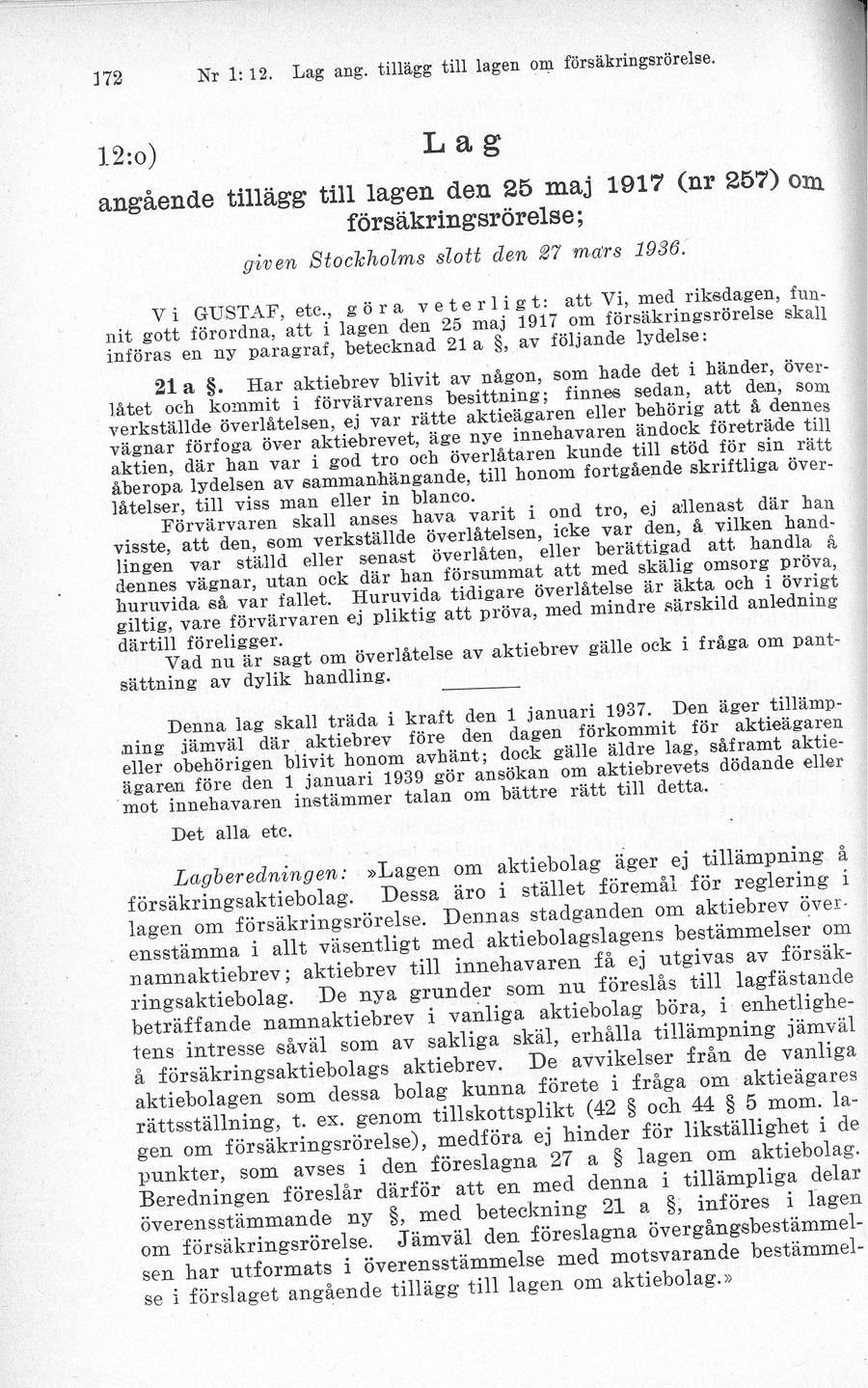 Sidbild, NJA II 1936 s. 172