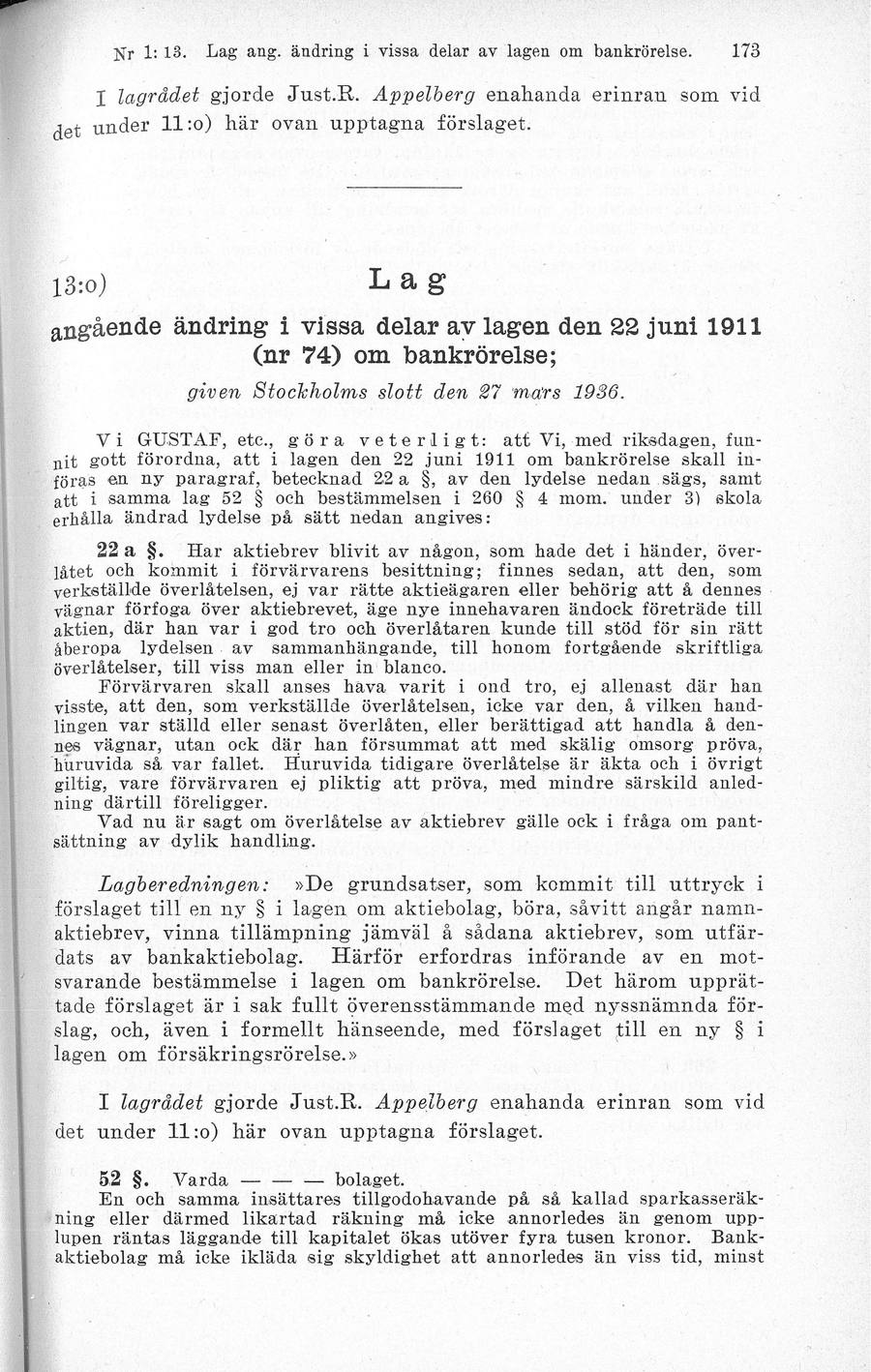Sidbild, NJA II 1936 s. 173